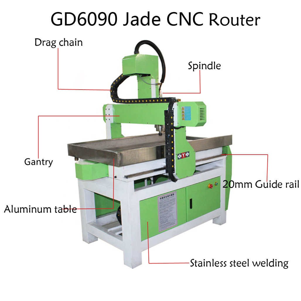 Jade And Mini Stone Metal Engraving Machine